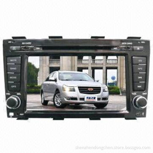 Car DVD GPS Player for Geely EC8 with ARM 11, Wince 6.0 Platform
